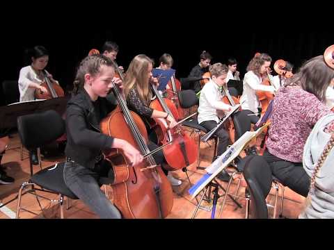 "Unchain My Heart" Celloversum 2017 RMS Cello Big Band