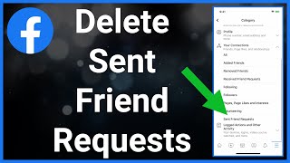How To See & Delete ALL Your Sent Friend Requests On Facebook