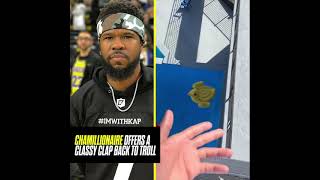 Chamillionaire offers a classy clap back to trolls