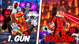 Minecraft'ta EFSANE MEDENİYETİNDE 100 GÜN HAYATTA KALDIM ?! (2026)