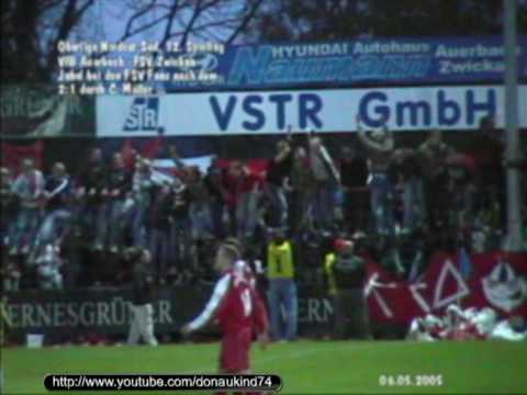 VfB Auerbach - FSV Zwickau (1:2), Saison 2004-2005. Oberliga Nordost Süd 32. Spieltag