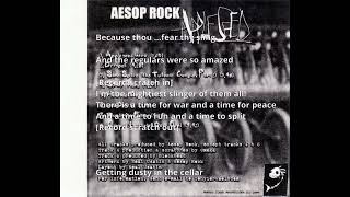 Aesop Rock Sick Friend w/ lyrics. LYRIC VID MADE BY DeRp Geez had xtra song. i need just Sick Friend