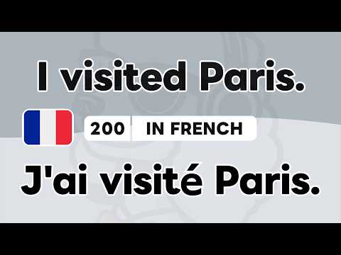🇫🇷 200 French Phrases 49 Patterns for Beginners Part 4