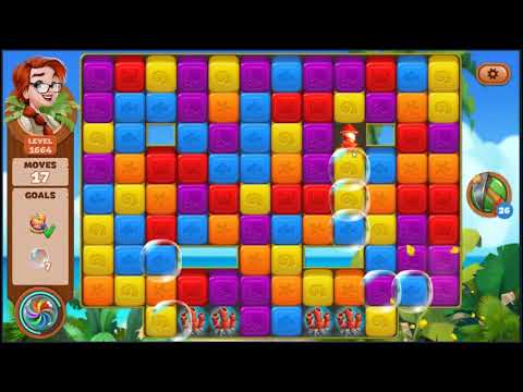 Lost Island Blast Adventure Level 1664 - NO BOOSTERS 🏝️ | SKILLGAMING ✔️