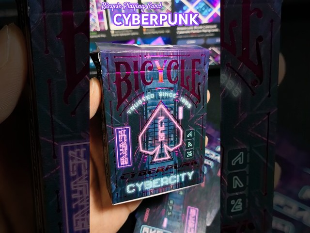 Vídeo relacionado con Bicycle Cyberpunk Cyber City Baraja de Cartas de Coleccion, Magia y cardistryEdición Especial.