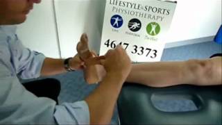 preview picture of video 'Narellan Physio - Foot Taping - Low Dye Taping - Lifestyle and Sports Physiotherapy'