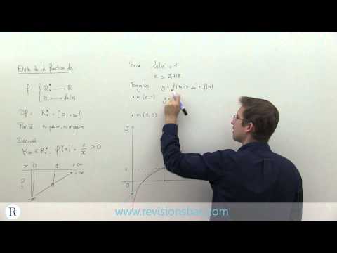 [RévisionsBac.com] - Etude de la fonction ln