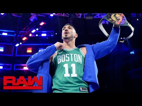 ボストン・セルティックスのセンター、エネス・カンターが24/7タイトル獲得2019年9月9日のRaw Exclusive (Boston Celtics center Enes Kanter wins 24/7 Title: Raw Exclusive, Sept. 9, 2019)