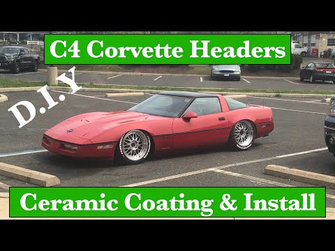 D.I.Y C4 Corvette Header Ceramic Coating & Installation