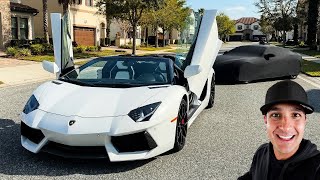 CHEGOU A HORA DE COMPRAR MAIS UM CARRO?! * SAINDO DE LAMBORGHINI AVENTADOR CANO RETO *