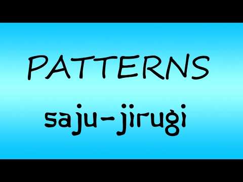 Pattern - Saju-Jirugi (Four-Corner Punching)