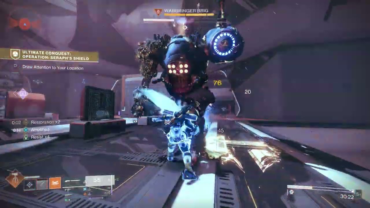 Solo Ultimate Conquest - Operation Seraph's Shield [Destiny 2 Monument of Triumph]