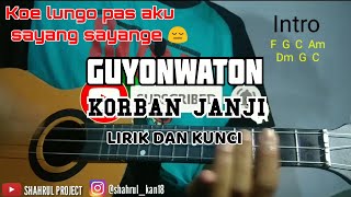 Download lagu GUYONWATON - KORBAN JANJI || Lirik & Kunci Cover Ukulele by SHAHRUL PROJECT mp3 Download lagu GUYONWATON - KORBAN JANJI || Lirik & Kunci Cover Ukulele by SHAHRUL PROJECT mp3
