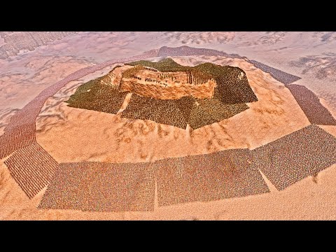 Roman Legion Mission: Occupy the Highlands of Pharaoh's Army - Ultimate Epic Battle Simulator UEBS