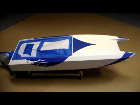 Blackjack RC boat custom paint.(Part 1)