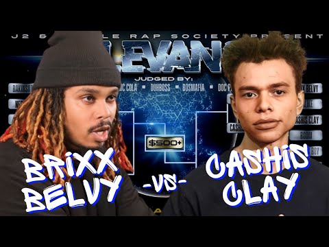 BRIXX BELVY vs CASHIS CLAY | Rap Battle | #RELEVANCY Quarter-Finals