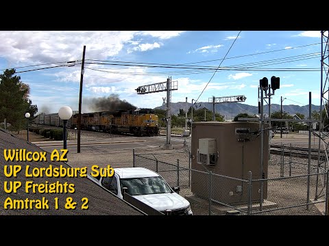 Willcox, AZ | UPRR Lordsburg Sub, MP 1074 - East | SouthWest RailCams LIVE