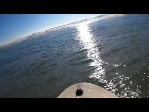 Surfing Westward Ho! February 2021