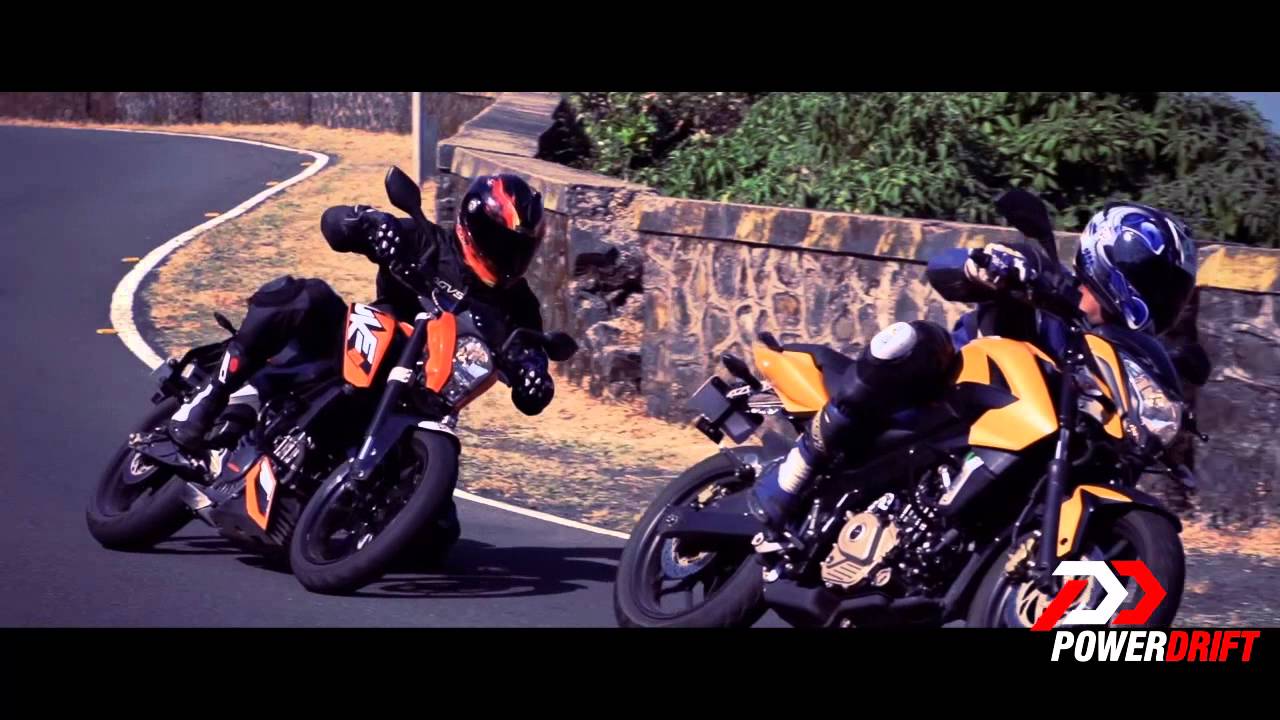 Duke 200 vs Pulsar 200NS: PowerDrift