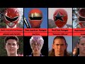 List Red Power Rangers 1993 2023