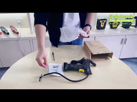 Display Video of CZK-3665 Handheld Car Air Pump/ Air Compressor/ Portable Tire Inflator