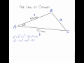 Using the Law of Cosines (SAS) to Solve a ...
