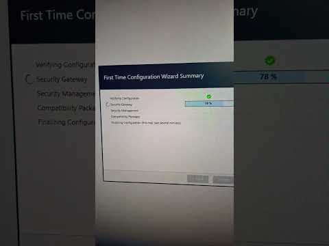 Brand new Checkpoint firewall #networkdiscovery