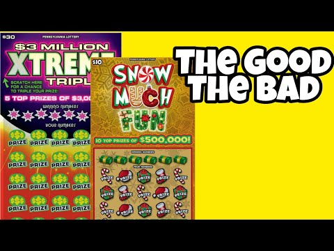 Pa Lottery 🔴 $3 Million Xtreme Tripler and The Other Ticket 🙃