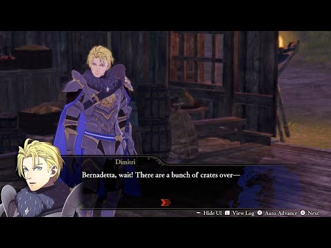 Fire Emblem Warriors Three Hopes - Dimitri and Bernadetta Support Conversations
