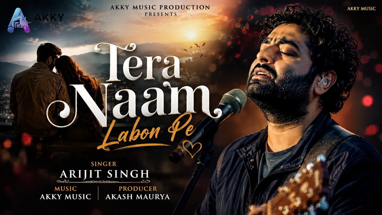 Tera Naam Labon Pe | Arijit Singh | | Akky Music | New Song 2026 by Akky Music  — Official Music Video