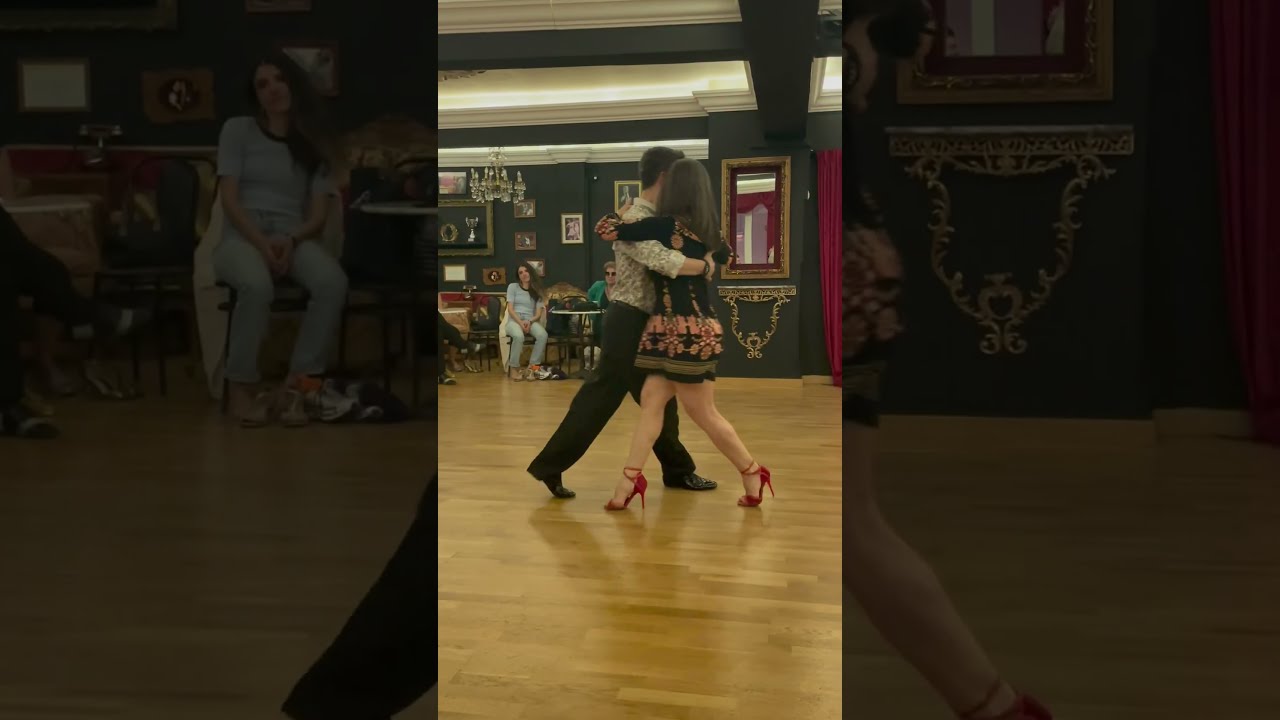 Video thumbnail for Vaggelis Hatzopoulos & Marianna Koutantou Tango Step Demonstration, 15April24
