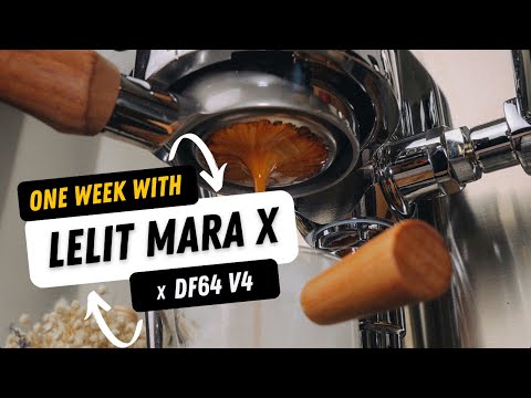 Espresso Shot with Lelit Mara X V2 x DF64 V4