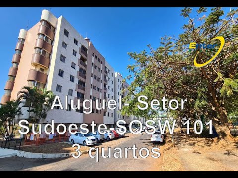 ALUGADO!! INDISPONIVEL- Apto Setor #sudoeste  SQSW101- 89m2 #brasilia #corretor #corretordf