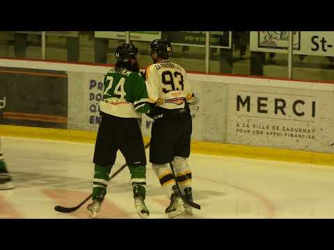 LNAH Sammy carbonneau refuse Chris cloutier 3 fev