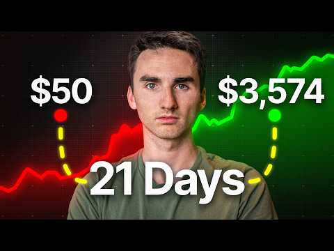 I Turned $50 Into $3,754 In 21 Days Trading Futures