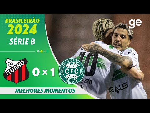 Gols e lances de Ituano x Coritiba