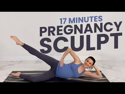 Pregnancy Sculpting Workout | 17-Min Prenatal Pilates For A Fit Pregnancy!