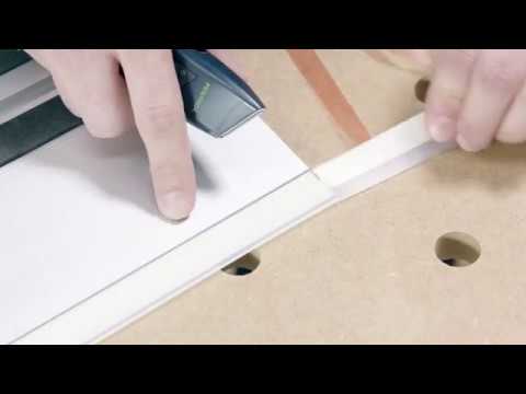 TS 55 Quick Guide - Replacing the Guide Rail Splinter Guard Strip