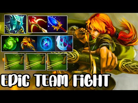 EPIC CARRY [ WindRanger ] INTENSEN CORE BUILD - BEST FIGHT - DOTA 2 GAMEPLAY