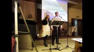 Shanna Zell and Richard Newman sing L'dor Vador