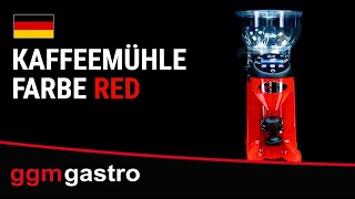 Moulin à café – 1 kg – 77 dB – Avec dosage automatique – Rouge