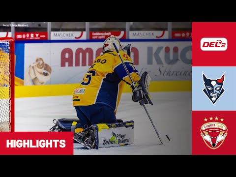DEL2: Blue Devils Weiden vs. Lausitzer Füchse | Highlights - 5. Spieltag