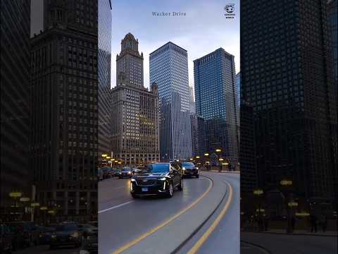 Chicago City Road View 2025 | Stunning Urban Drive in 4K. #chicago #shorts