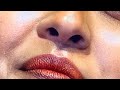 Actress Karonya Katrin Unseen Nose And Lips Closeup HD