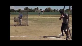 Yoel Yanqui Batting Practice (2)