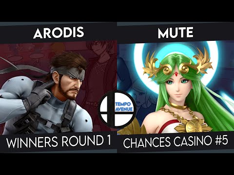 Chances Casino #5 - Arodis (Snake) Vs. Mute (Palutena) - WR1 - Smash Ultimate