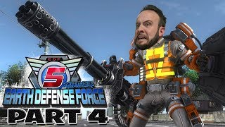 Earth Defense Force 5 Part 4 - Funhaus Gameplay