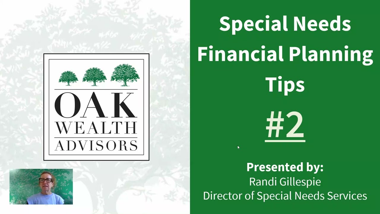 Top 10 Special Needs Planning Tip #2: Acquire Services & Benefits