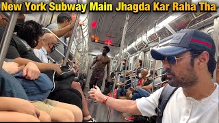 New York Subway Main Jhagda Kar Raha Tha | Vincent Chan Vlog | Indian Vlogger In USA