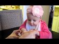 Chloe S 1st Time Eating